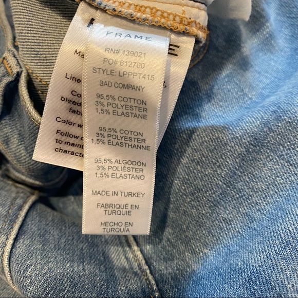 Frame Denim ‘Le Palazzo’ high rise wide leg jeans - Picture 14 of 15